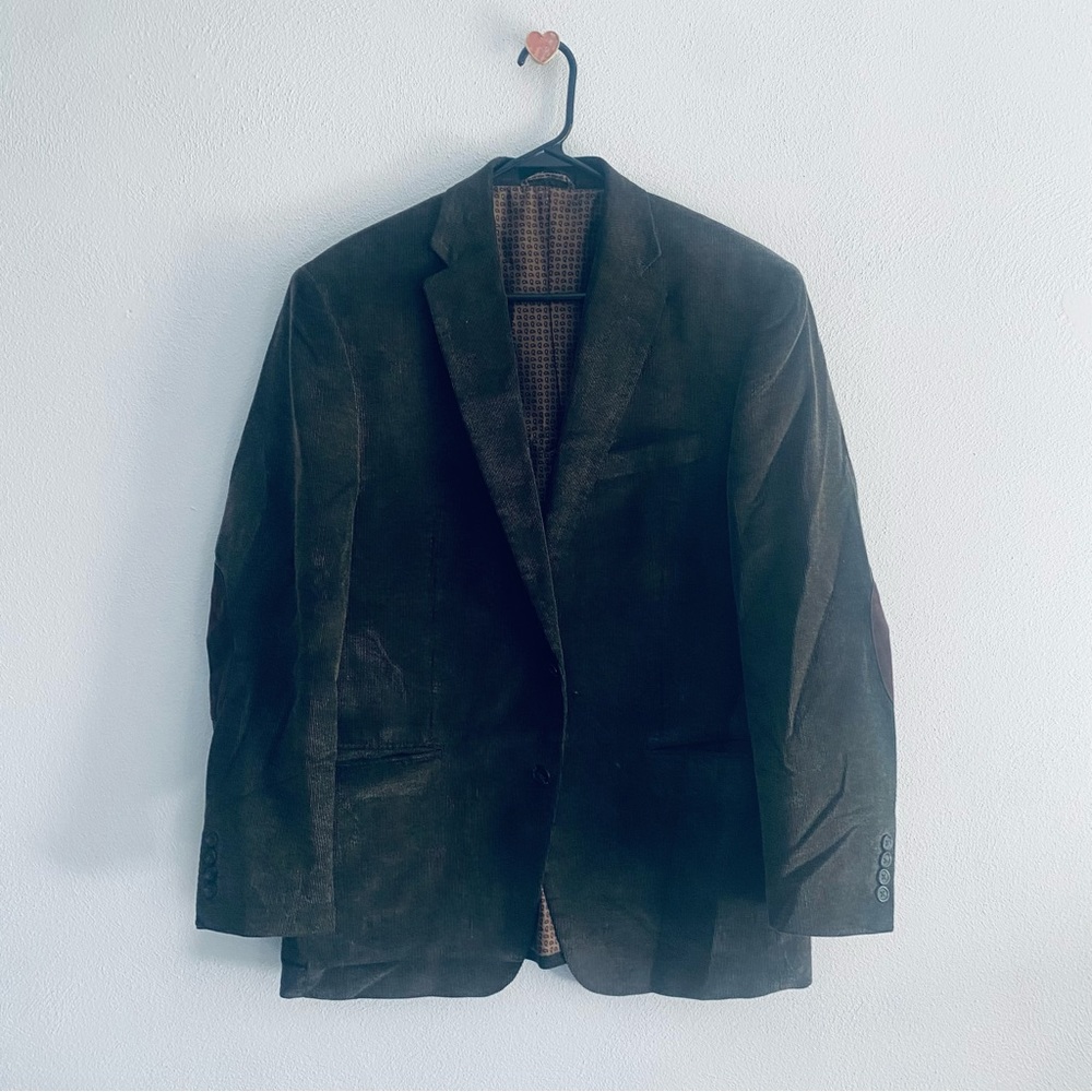 Chaps brown corduroy blazer